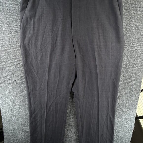 NWT Perry Ellis Dress Slacks Pants 36x30 Gray Luxury Performance Non Iron Adult - Picture 1 of 10